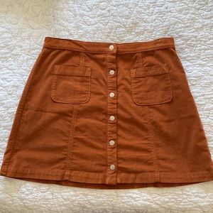 Urban Outfitters Snap Button Skirt L